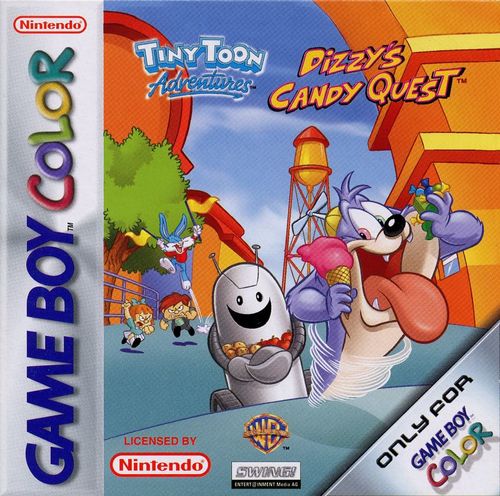 Cover for Tiny Toon Adventures: Dizzy's Candy Quest.