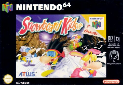 Cover for Snowboard Kids.