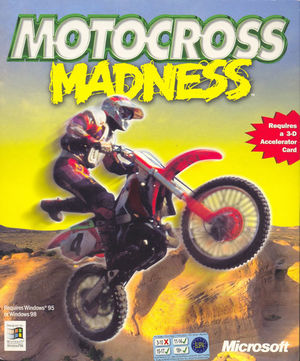 Cover for Motocross Madness.