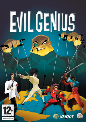 Cover for Evil Genius.