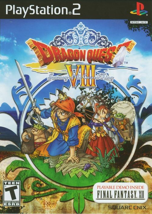 Cover for Dragon Quest VIII: Journey of the Cursed King.