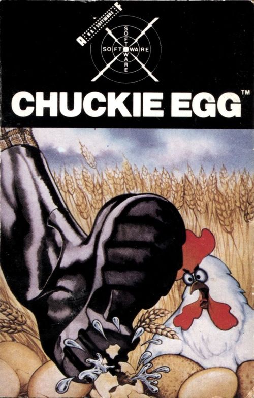 Cover for Chuckie Egg.