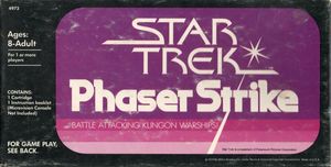 Cover for Star Trek: Phaser Strike.