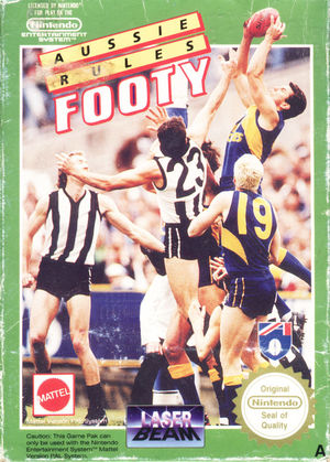 Cover for Aussie Rules Footy.