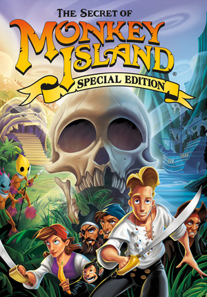 Cover for The Secret of Monkey Island: Special Edition.