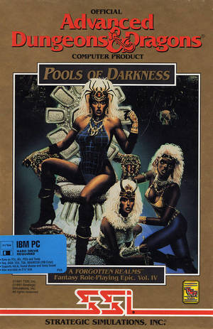 Cover for Pools of Darkness.