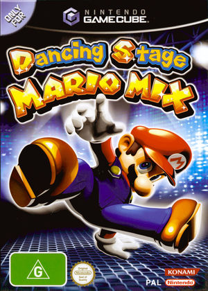 Cover for Dance Dance Revolution: Mario Mix.