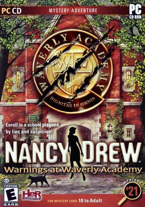 Cover for Nancy Drew: Warnings at Waverly Academy.