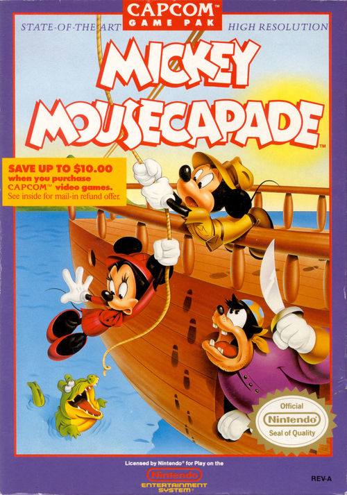 Cover for Mickey Mousecapade.
