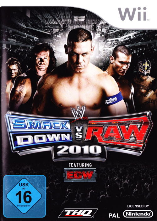 Cover for WWE SmackDown vs. Raw 2010.