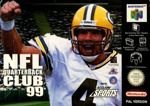 Cover for NFL Quarterback Club 99.