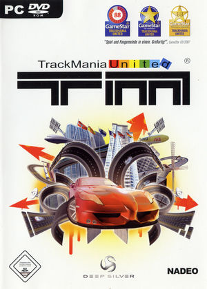 Cover for TrackMania United.