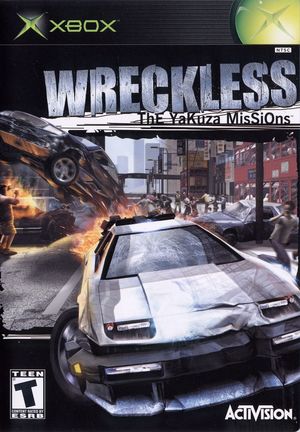 Cover for Wreckless: The Yakuza Missions.
