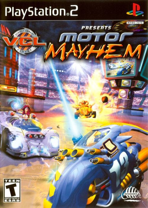 Cover for Motor Mayhem.