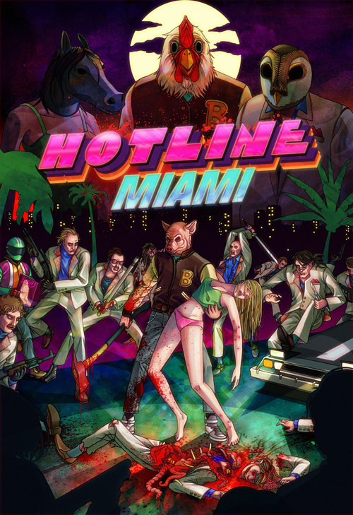 Cover for Hotline Miami.