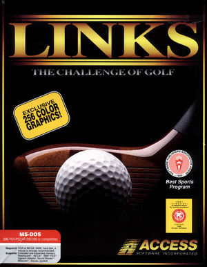 Cover for Links: The Challenge of Golf.