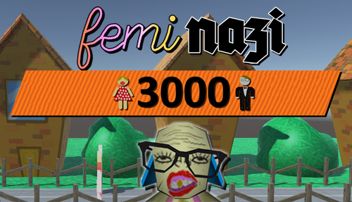 Cover for Feminazi: 3000.