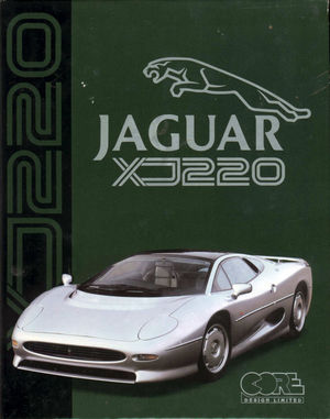 Cover for Jaguar XJ220.