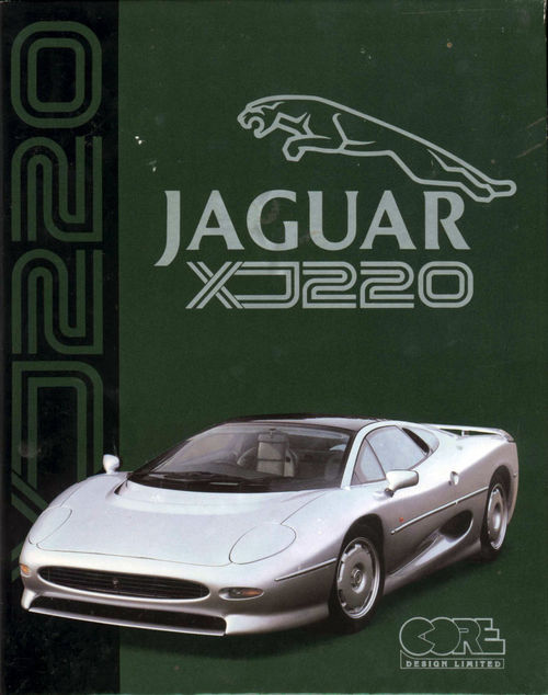 Cover for Jaguar XJ220.