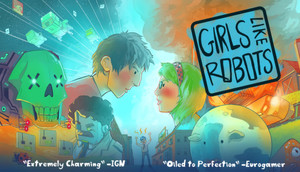 Cover for Girls Like Robots.