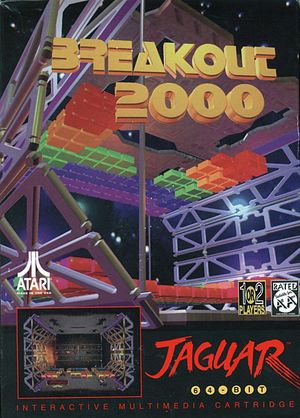 Cover for Breakout 2000.