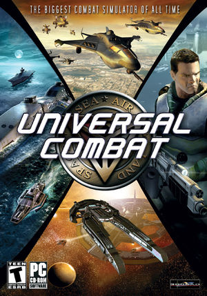 Cover for Universal Combat.