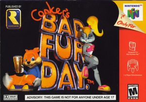 Cover for Conker's Bad Fur Day.