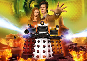 Cover for Doctor Who: City of the Daleks.