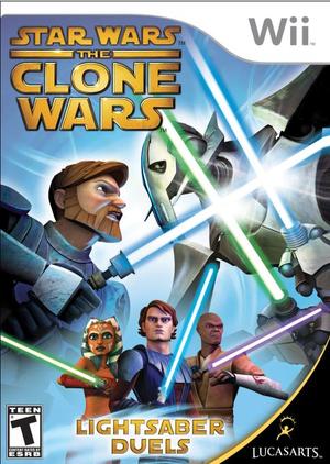 Cover for Star Wars: The Clone Wars – Lightsaber Duels.