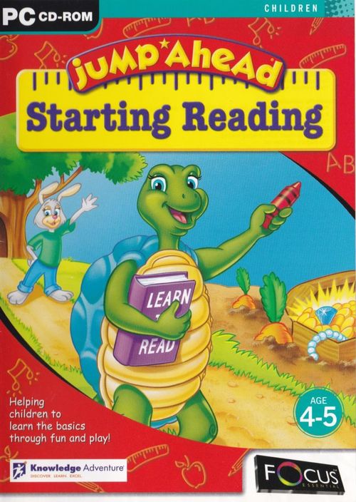Cover for JumpStart Kindergarten Reading.