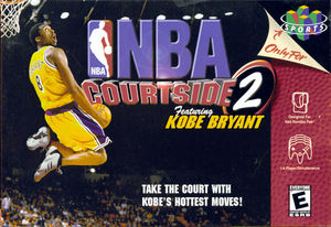 Cover for NBA Courtside 2: Featuring Kobe Bryant.
