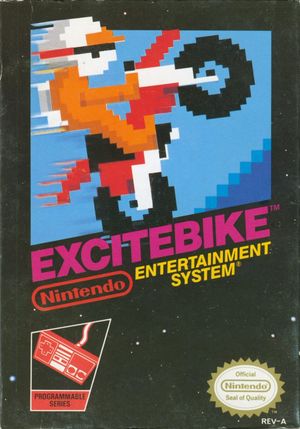 Cover for Excitebike.