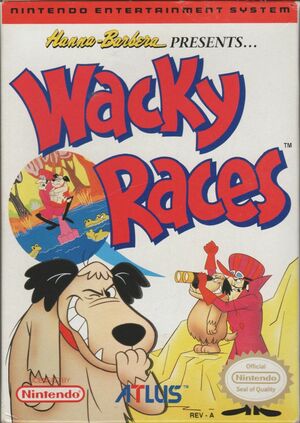 Cover for Wacky Races.