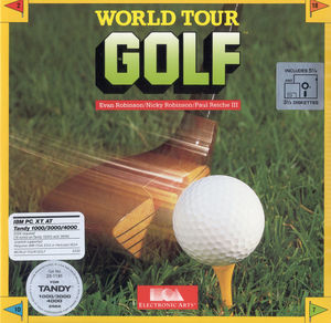 Cover for World Tour Golf.