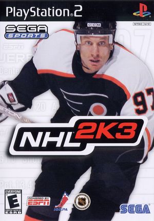 Cover for NHL 2K3.