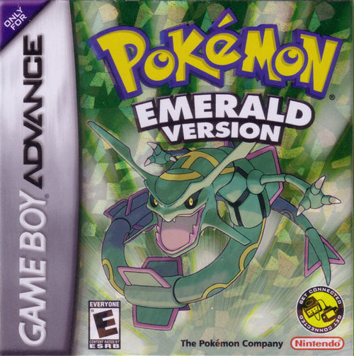 Cover for Pokémon Emerald.