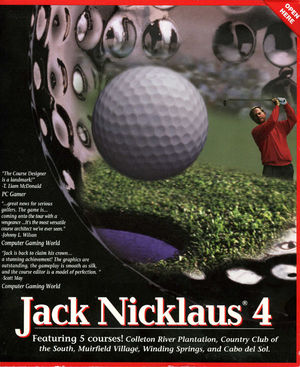 Cover for Jack Nicklaus 4.