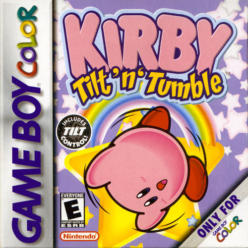 Cover for Kirby Tilt 'n' Tumble.