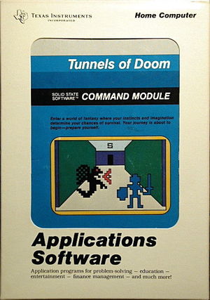 Cover for Tunnels of Doom.
