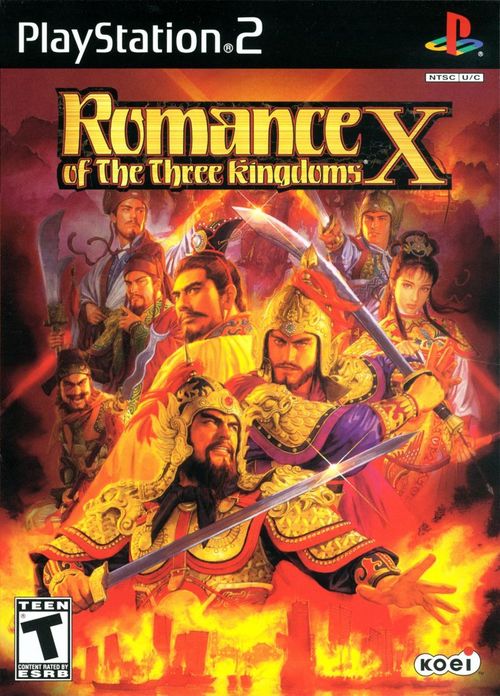 Cover for Romance of the Three Kingdoms X.
