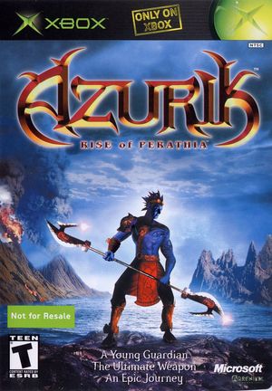 Cover for Azurik: Rise of Perathia.