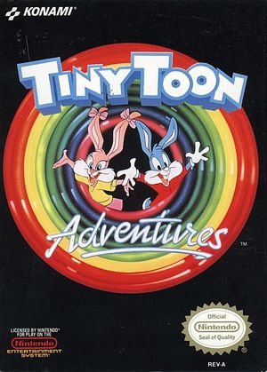 Cover for Tiny Toon Adventures.