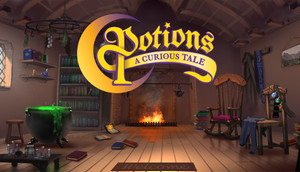 Cover for Potions: A Curious Tale.