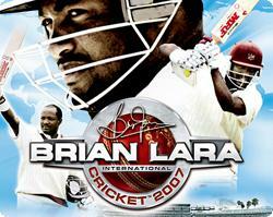 Cover for Brian Lara International Cricket 2007.