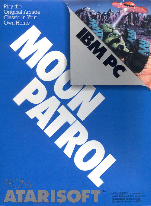 Cover for Moon Patrol.