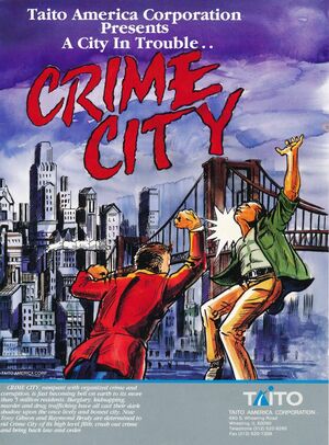 Cover for Crime City.