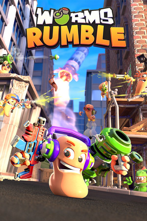 Cover for Worms Rumble.