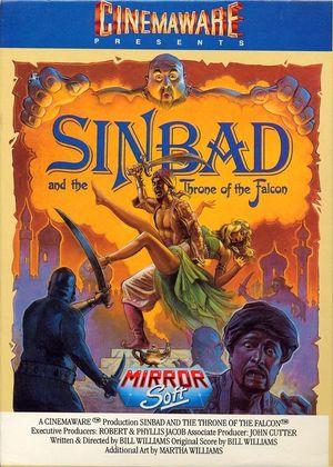 Cover for Sinbad and the Throne of the Falcon.