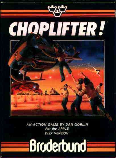 Cover for Choplifter.
