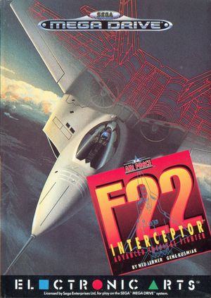 Cover for F-22 Interceptor.